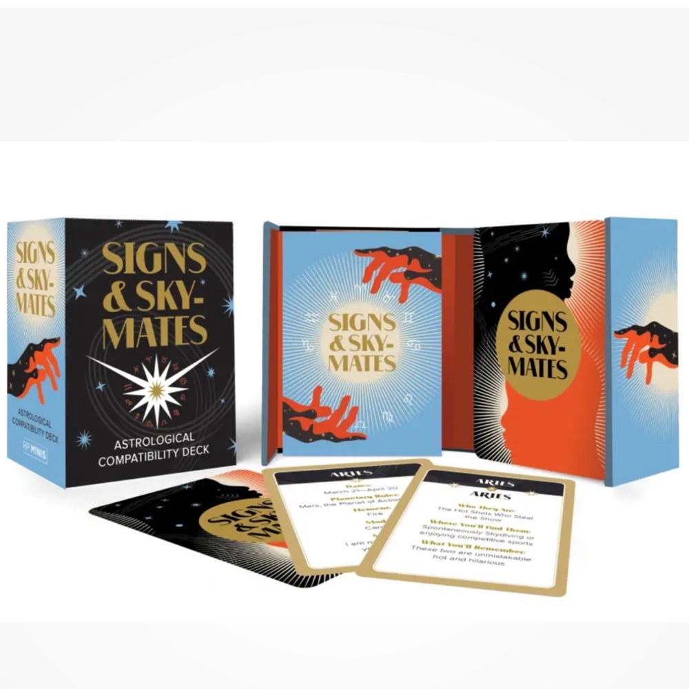 NWT Signs & Skymates Astrological Compatibility Deck